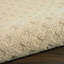 Tapis ivoire en laine tissé à la main et à plat-2038552722