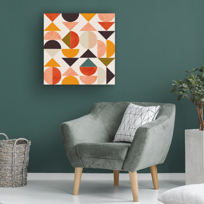 Œuvre d'art sur bolognaise «ologa Ana Rut Bre Bauhaus », H 24 po x l 24 po
