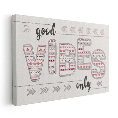 Boho Quotes III - reproduction d'art sur toile