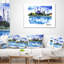 Coussin imprimé à la main - paysage urbain imprimé à la main Istanbul-29828244-29854889