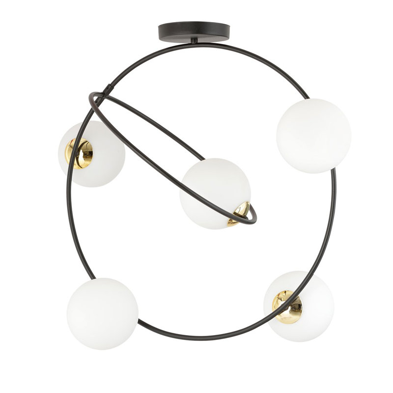 Aymaan 5 - Light Chandelier, White