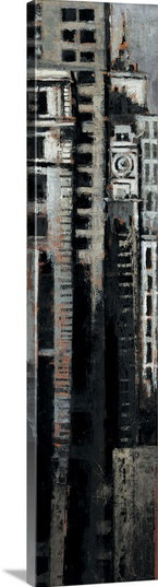 I par liz jardine-impression New York, New York, H 72 po x l 18 po x P 1,5 po, Toile