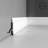 5/8 in D x 5-7/8 in W x 78-3/4 in L Primed White Flexible Polyurethane Baseboard Moulding