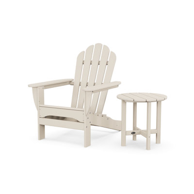 Chaise Adirondack avec table d'appoint Monterey Bay