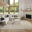 Tapis taupe moderne Ebern Designs Reimann-257476202