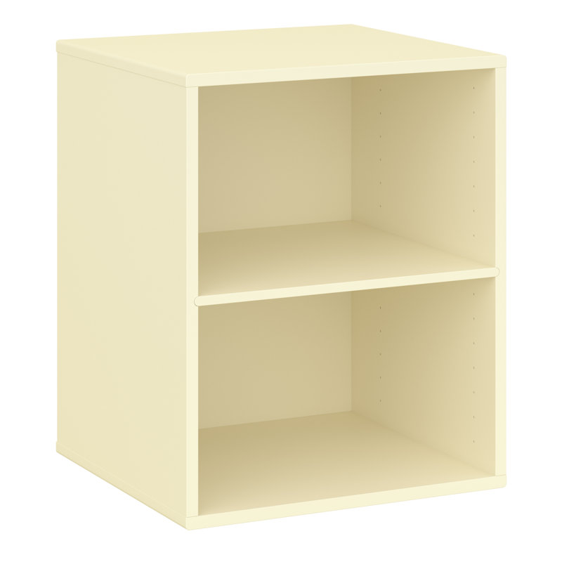 Keep 56cm H x 45cm W Standard Bookcase, Light Yellow