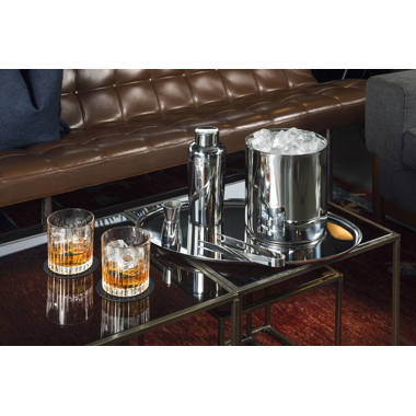 Perjoy Spoon Bartender Kit - 16 Piece Stainless Cocktail Shaker Set, Full  Bartender Accessories 