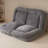 Convertible Fold-Out Single Sofa Bed, Gray, Right, The Right Part Of The Complete Product-1292181547