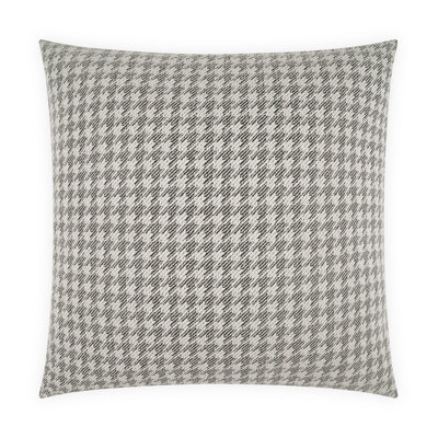 Krall Houndstooth Square Pillow Cover & Insert