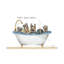 Wash Your Paws by Marla Rae - Print on Canvas-1256190233-1256190239