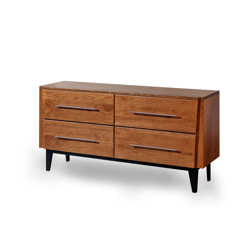 Green Bay Road 4 - Drawer Solid Wood Dresser, Flagstaff