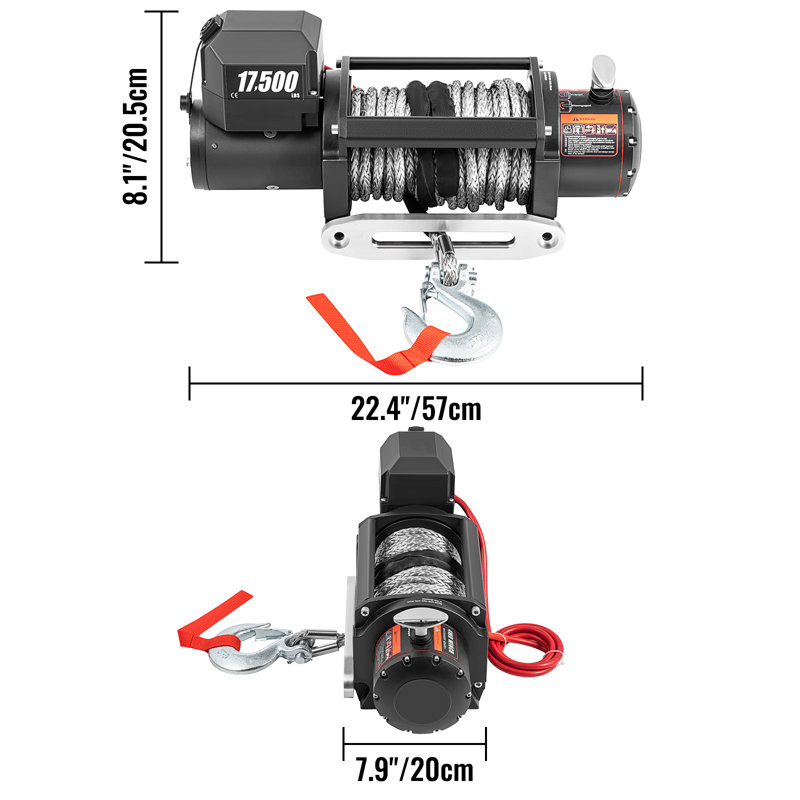 Treuil électrique 12V 12V0000LBS