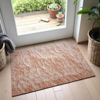 Premium Machine Washable Harjo AMF1614 Waves Rug