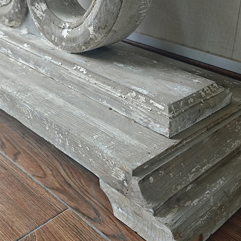 American Vintage Distressed Console Table