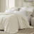 Reversible Tencel Bedding Sets, King/cal King, Ivory, Cool & Comfortable Year-round Blanket