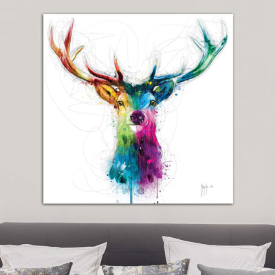 Free And Wild by Patrice Murciano - Wrapped Canvas Print