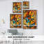 Impression encadrée FLORAL Series CDL XXVI - bois massif-813620704