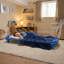 Berceau de garde pour enfants Angeles SpaceLine, lit de bébé empilable pour tout-petit pour la maternelle et la classe, taille standard, simple, Wedgewood-9984291-10058083