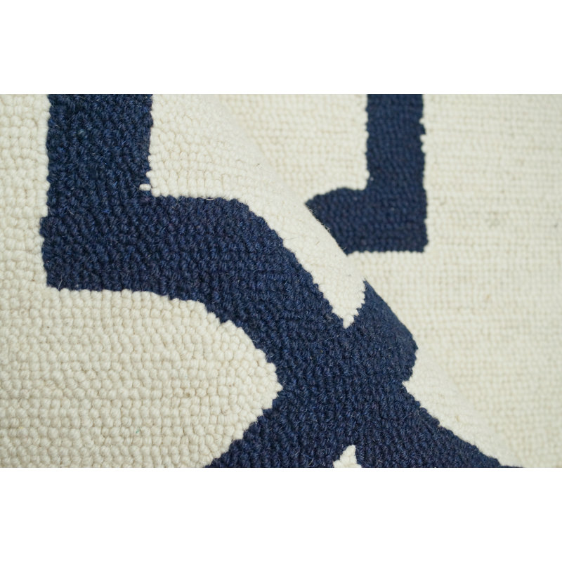 Nesmith Wool Geometric Rug, Rectangle 5' x 8'