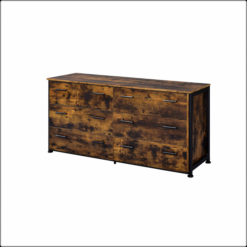 Commode Juvanth Industrial Rustic Oak