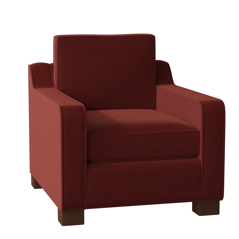 Fauteuil de 33 po de large Aceyon, Espresso, Acier Entice