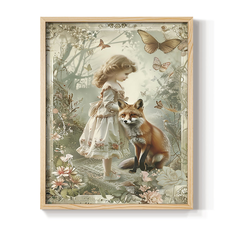 Reproduction encadrée WOMEN Series CECXCV - bois massif