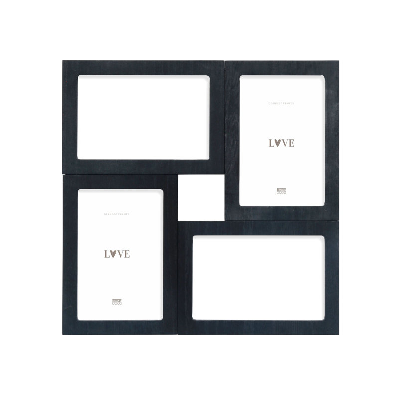 Black MDF Picture Frame, 13cm x 18cm