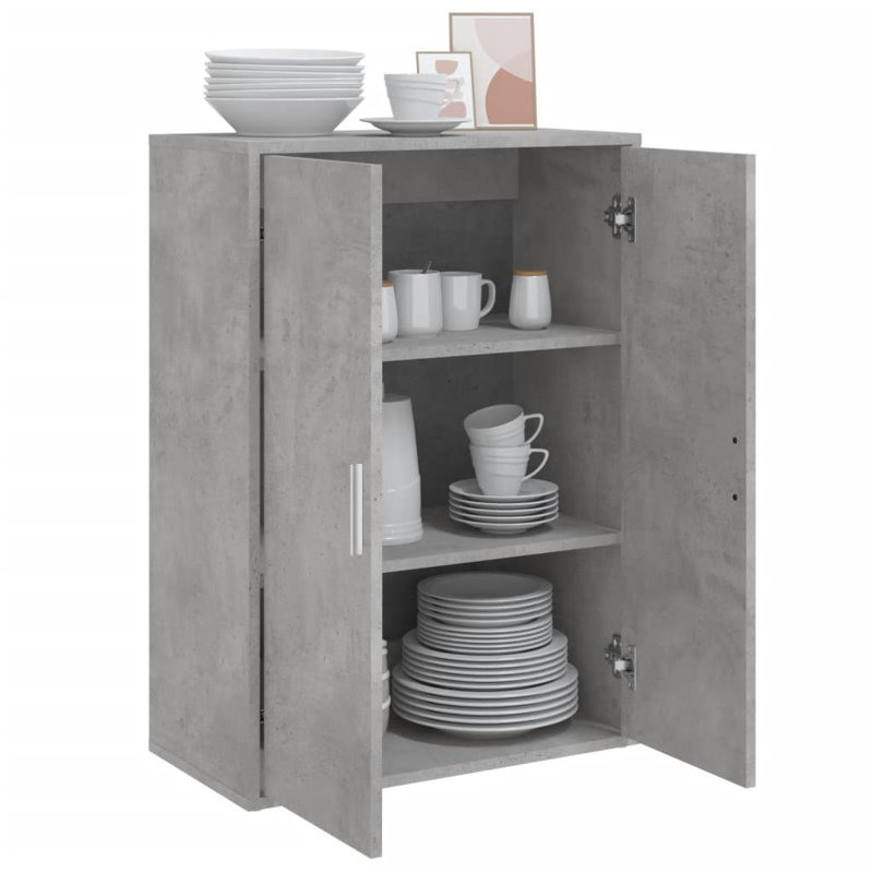 Pacuta 60 cm W Sideboard, Concrete Grey