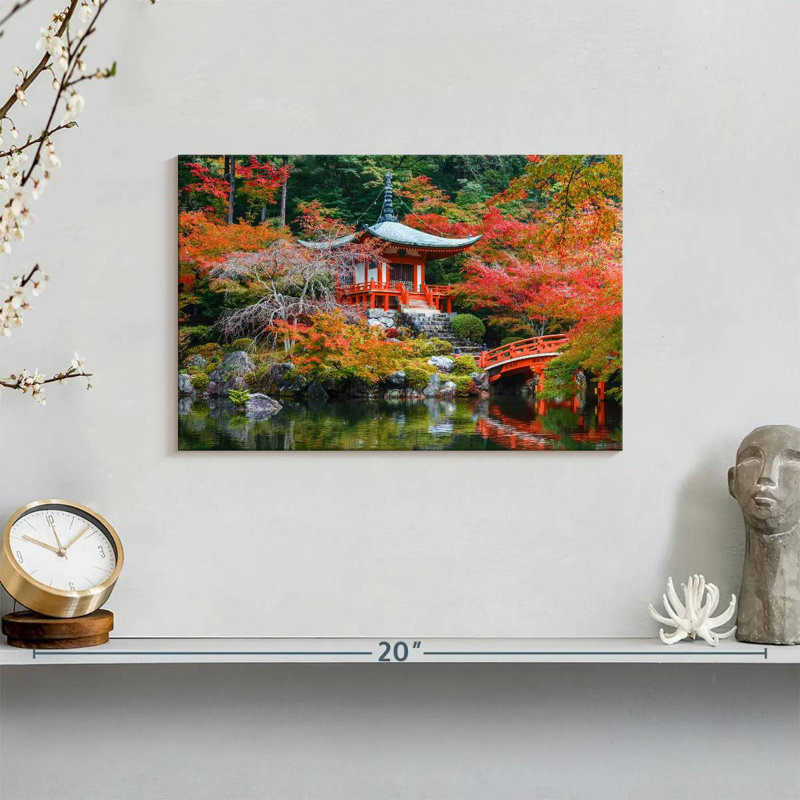 Adella Glorious Daigoji Temple, 8" H x 12" W