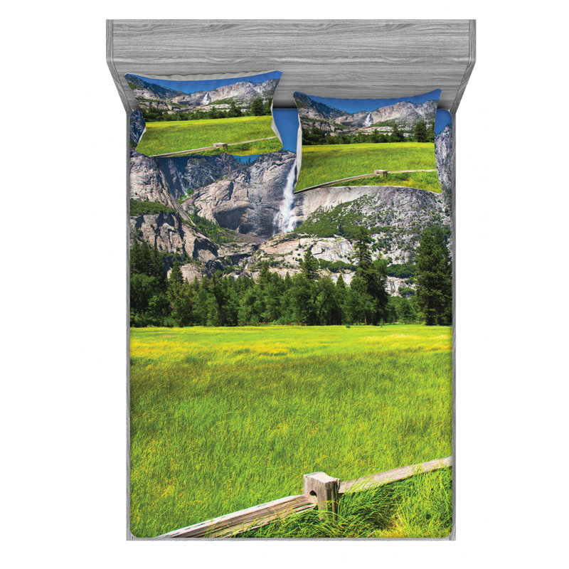 Microfiber Sheet Set, Full Sheet Set with Fitted Sheet