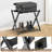 Folding Iron Luggage Rack-107376462