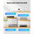 8CH Wired PoE 4MP Outdoor Security Camera System 2TB HDD with Audio, Human Detection, Remote View