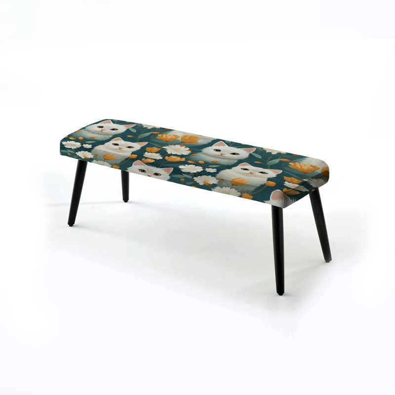 Banc rembourré Sebert Blossoms