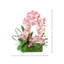 Arrangement floral orchidée dans un vase