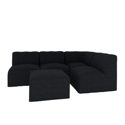 Canapé d'extérieur 96 po avec repose-pieds Sunbrella® de Praia