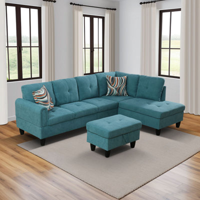 Tatman Upholstered L-Shaped Sectional