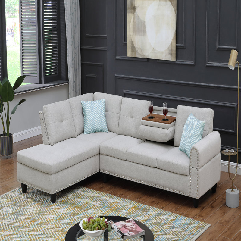 Canapé modulaire Basic, coussin décoratif - Canapé équipé