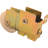 Single 1-1/2 in. Nylon Ball Bearing Roller, F-Tab Style, Adjustable (Single Pack)