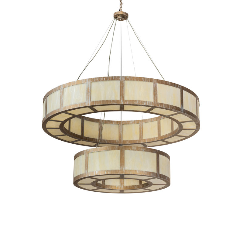 Lustre à niveaux unique / remarquable à 24 lumières Alessandro