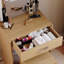 Muskoka Dressing Table with Mirror-1318983002