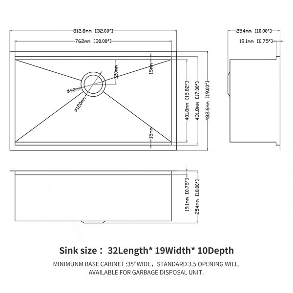 Dimensions du produit