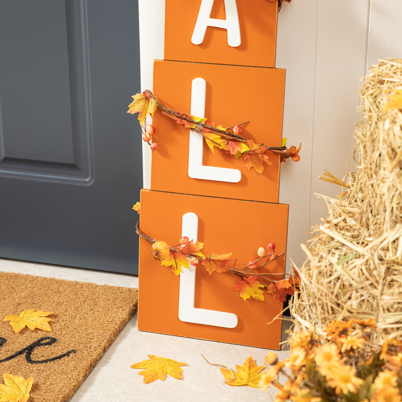 Wood Thanksgiving Decoration