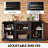 Rotonia Modern Farmhouse 58" TV Stand  for 65 inch TV, Open Shelves TV Console with Storage Cabinets, Wooden Entertainment Center for Living Room and Bedroom-93910790