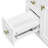 24'' freestanding vanity with a drop-front drawer, two standard drawers, and adjustable shelves-2112864201-2112864200