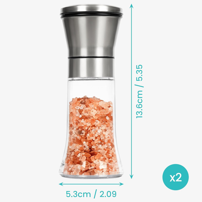 Brand Orean No Power Source Required / Manual Salt Mill