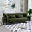 97"Teddy Velvet Sofa-949329490