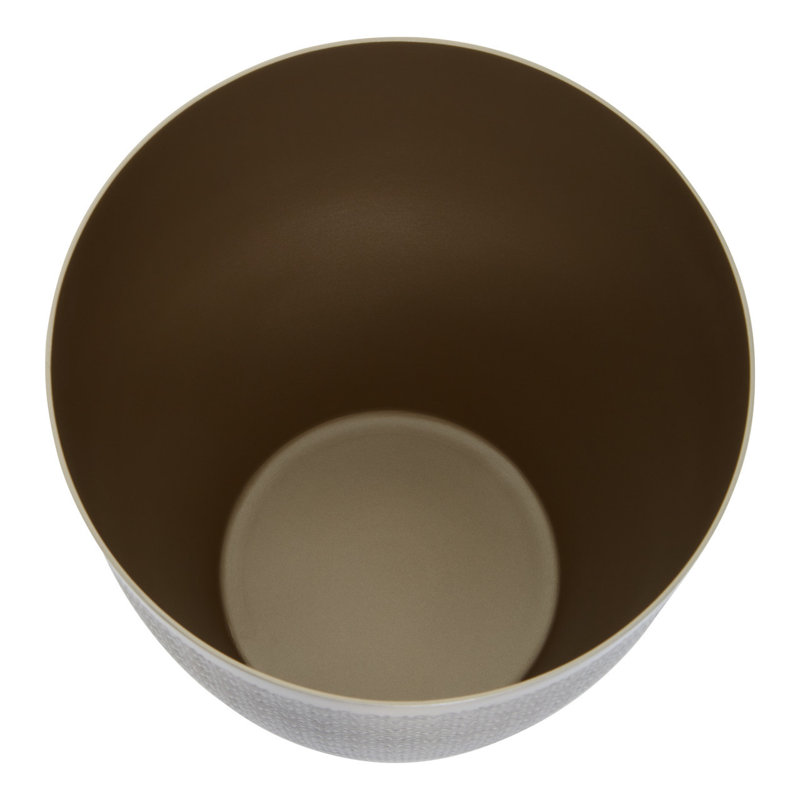 Shauna Aluminum Open Waste Bin