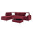 Ilish Upholstered L-Shaped Sectional Reversible-976916902