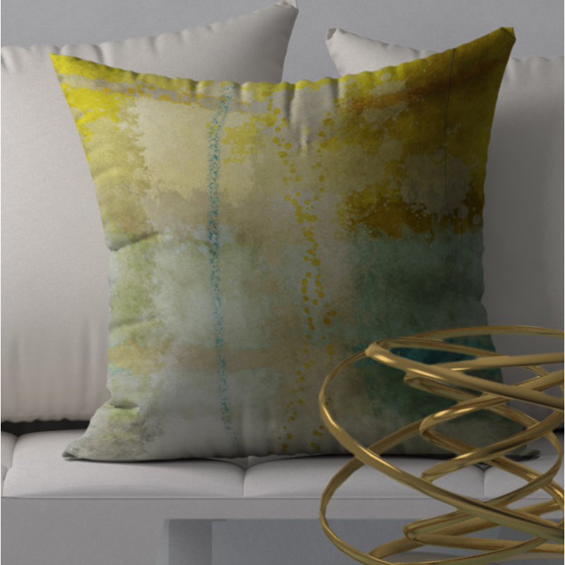 Spotless Reversible Throw Pillow, 20" H x 20" W