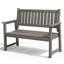 Banc de jardin pour 2 personnes, banc de patio en bois d'œuvre pour porche, parc, jardin-1496990829